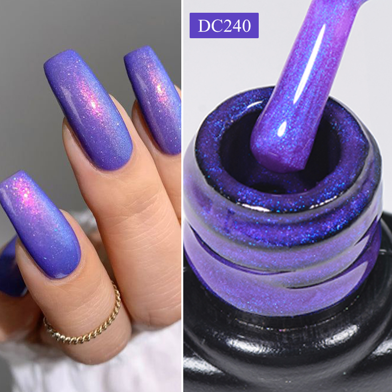 Gold Foil Flakes - Mtssii 7ml Aurora Glitter Gel dasar