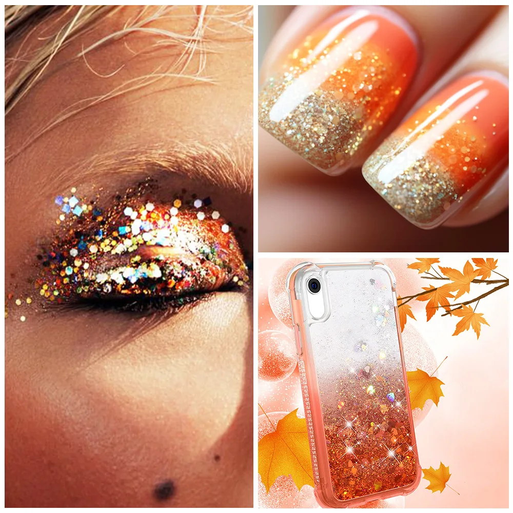 6 Warna/Set Resin Sequin Berki - Resin Glitter Pack ulasan dan harga