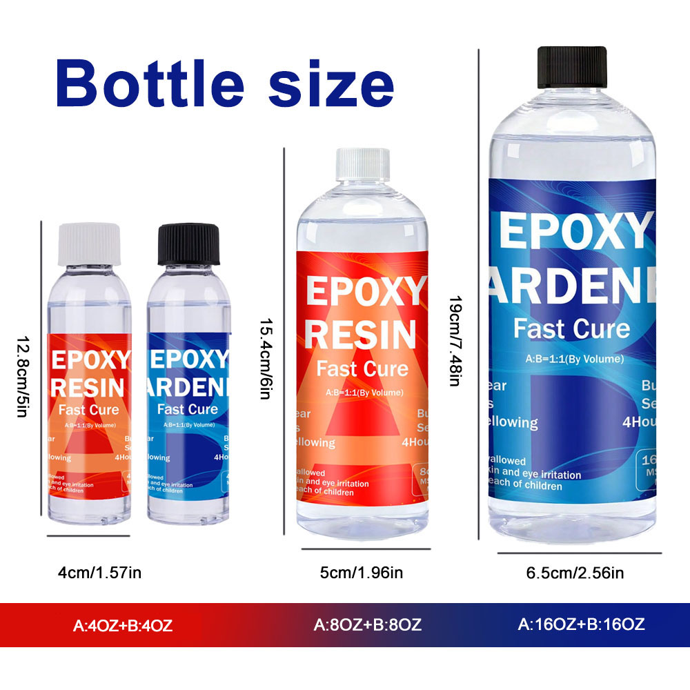 Kit Resin Epoksi Bening 8oz/16 - Resin Jewelry Kit ulasan dan harga
