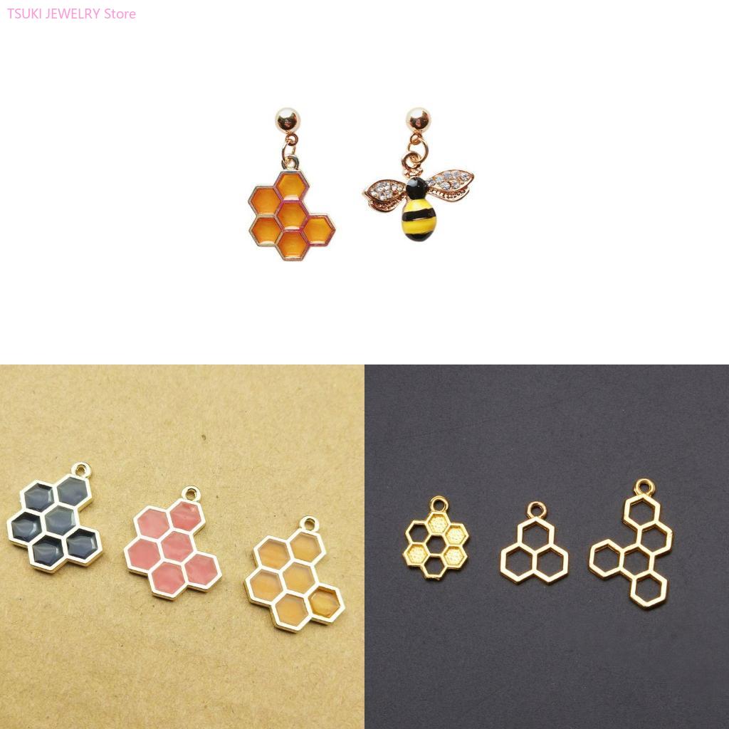 62KE 10x/Set Liontin Sarang Le - Bezels Set Pendant ulasan dan harga