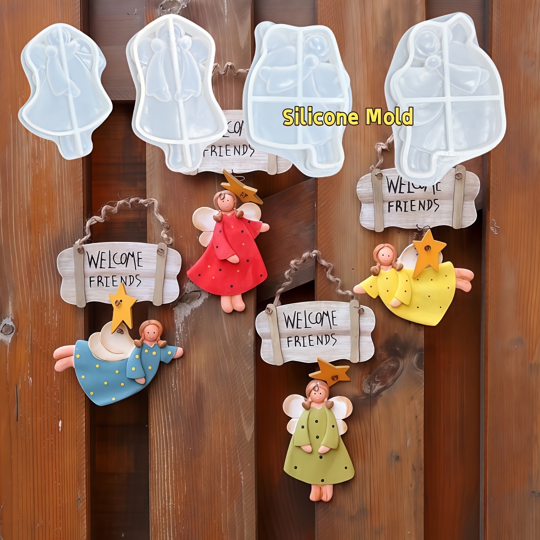 4 Buah Cetakan Liontin Malaika - Resin Craft Ideas ulasan dan harga