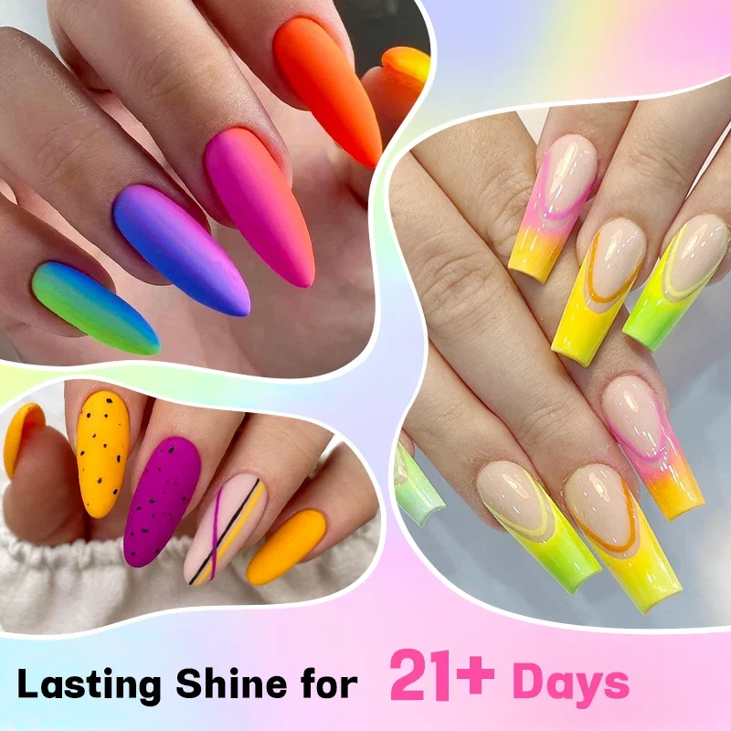 6Pcs/Set 10ML Set Cat Kuku Gel - Resin Glitter Pack ulasan dan harga