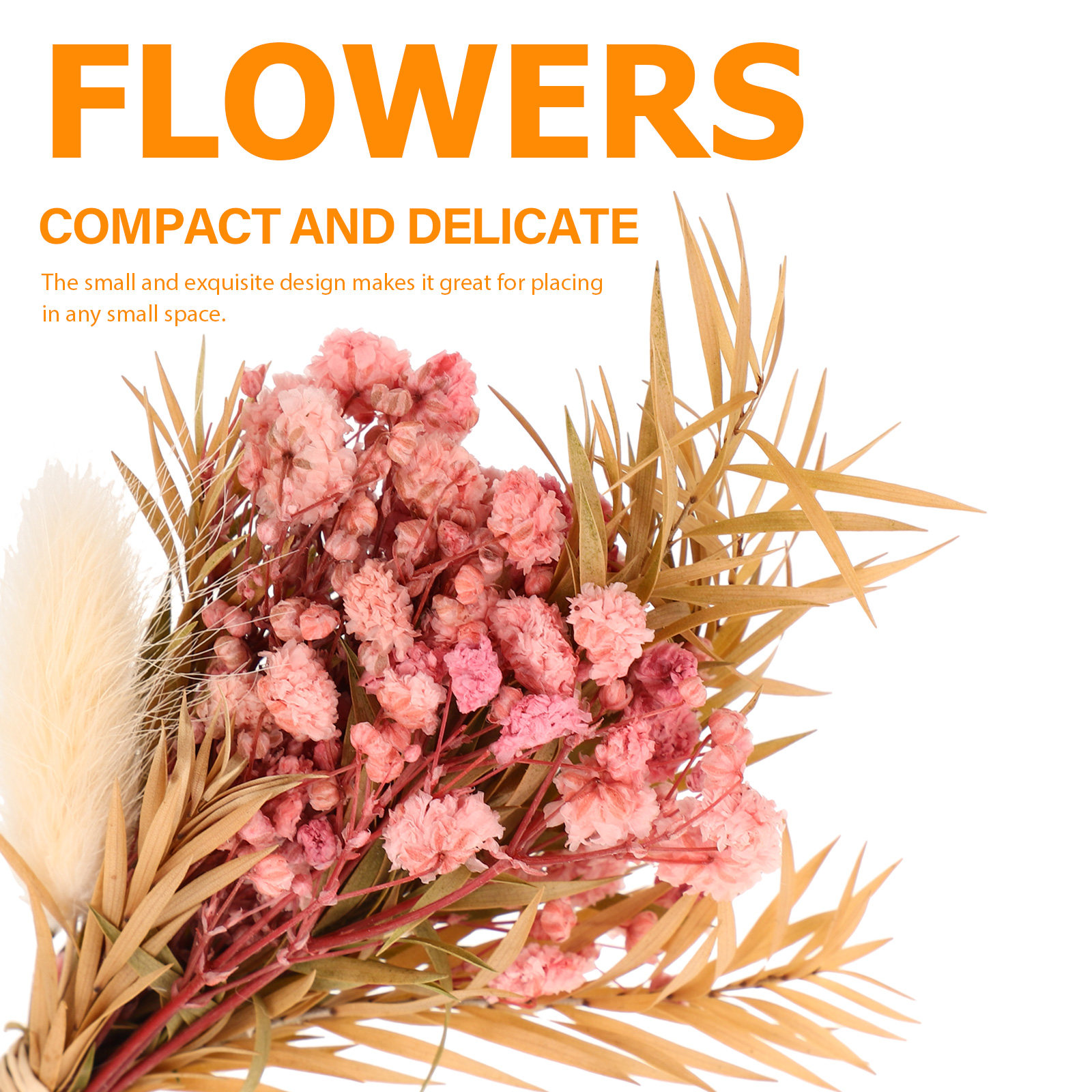 3 Buah Buket Bunga Kering Mini - Dried Flower Bulk ulasan dan harga
