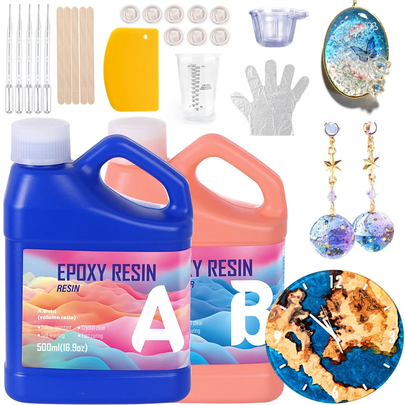 Kit Resin Epoxy Mudah Dicampur - Resin Jewelry Kit ulasan dan harga