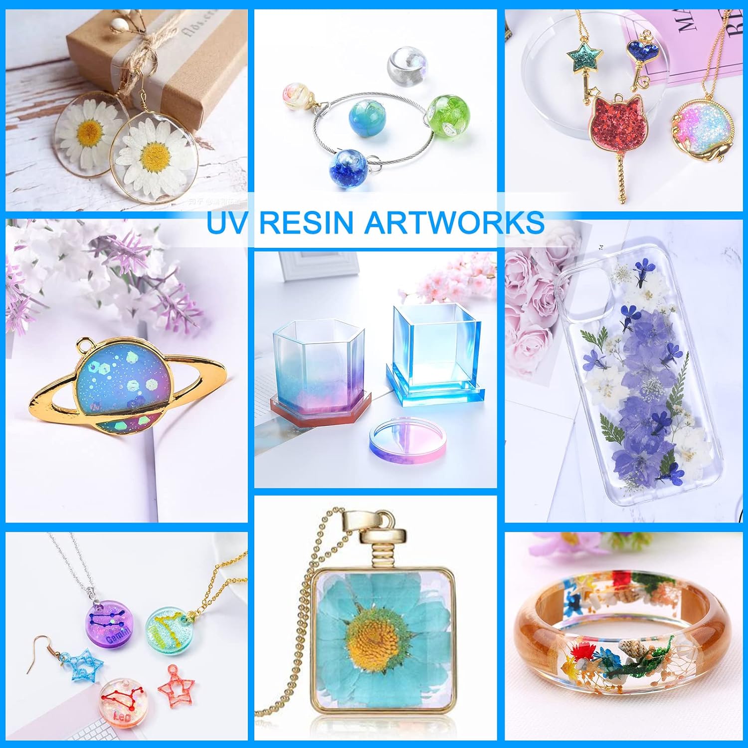 250g/500g Resin UV Transparan, - Resin Jewelry Kit ulasan dan harga
