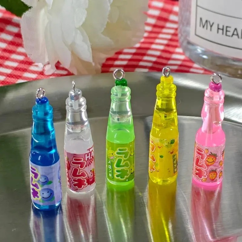 10 Buah Liontin Resin Botol So - Resin Craft Projects ulasan dan harga