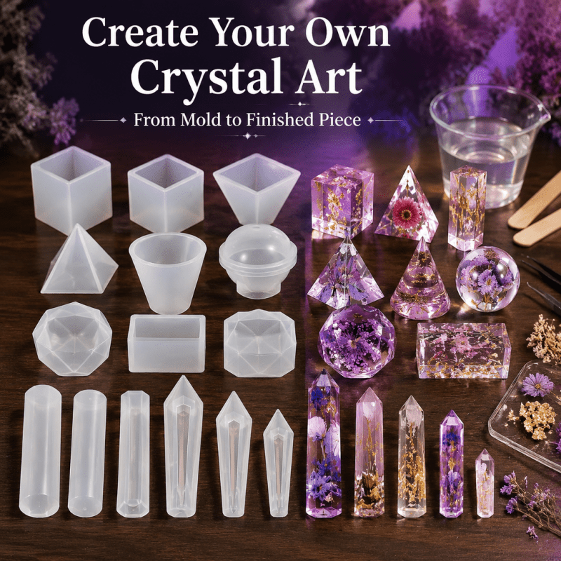 15 Buah Set Cetakan Silikon Re - Resin Jewelry Kit ulasan dan harga