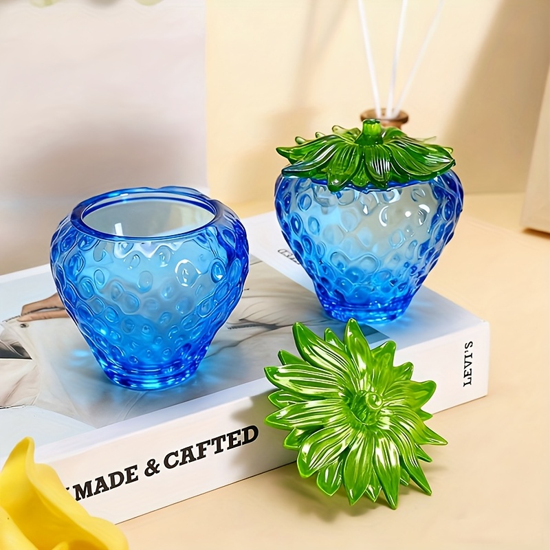 1 Buah Cetakan Resin Stroberi  - Resin Craft Ideas ulasan dan harga