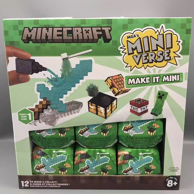 Original MGA Miniverse Minecra - Resin Crafting Minecraft ulasan dan harga