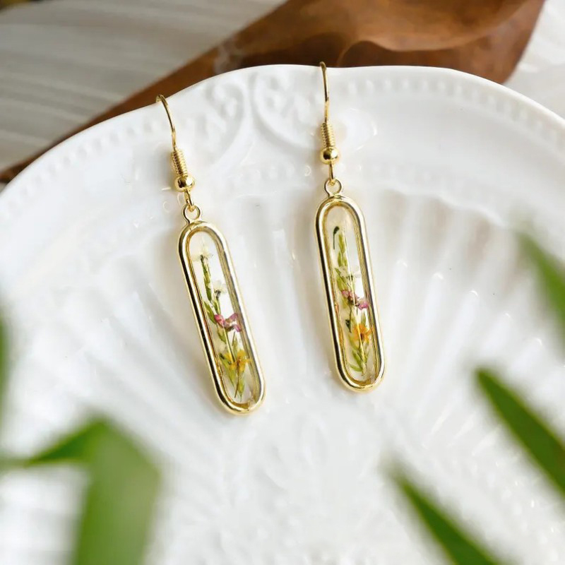 Anting Lavender Ungu Unik Buat - Dried Flower Bulk ulasan dan harga