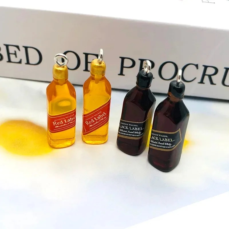 10 Buah Liontin Resin Botol Wi - Resin Craft Projects ulasan dan harga