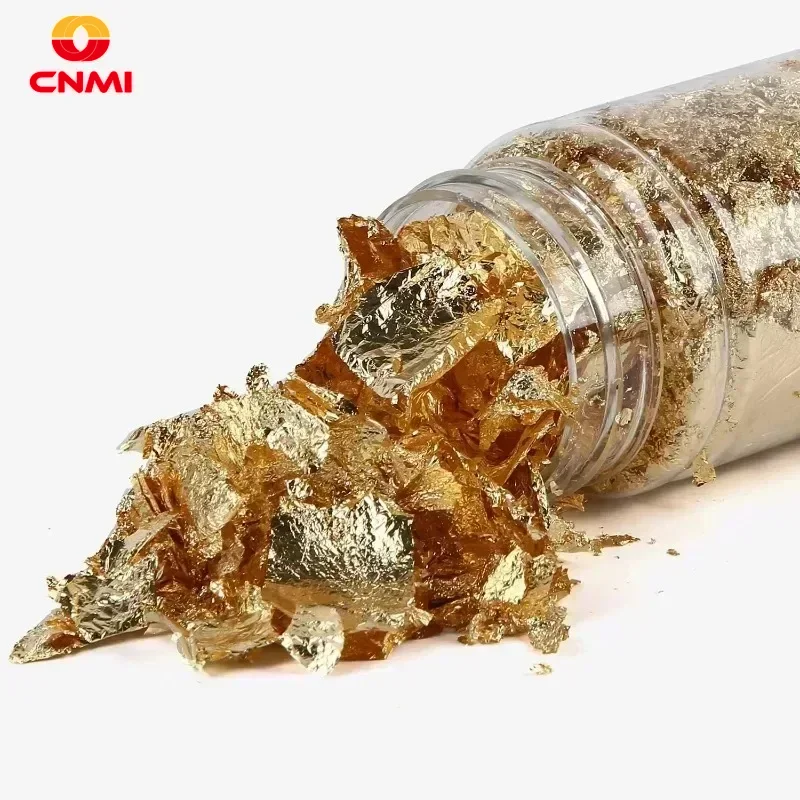 3g serpihan daun emas Epoxy Re - Gold Foil Flakes ulasan dan harga