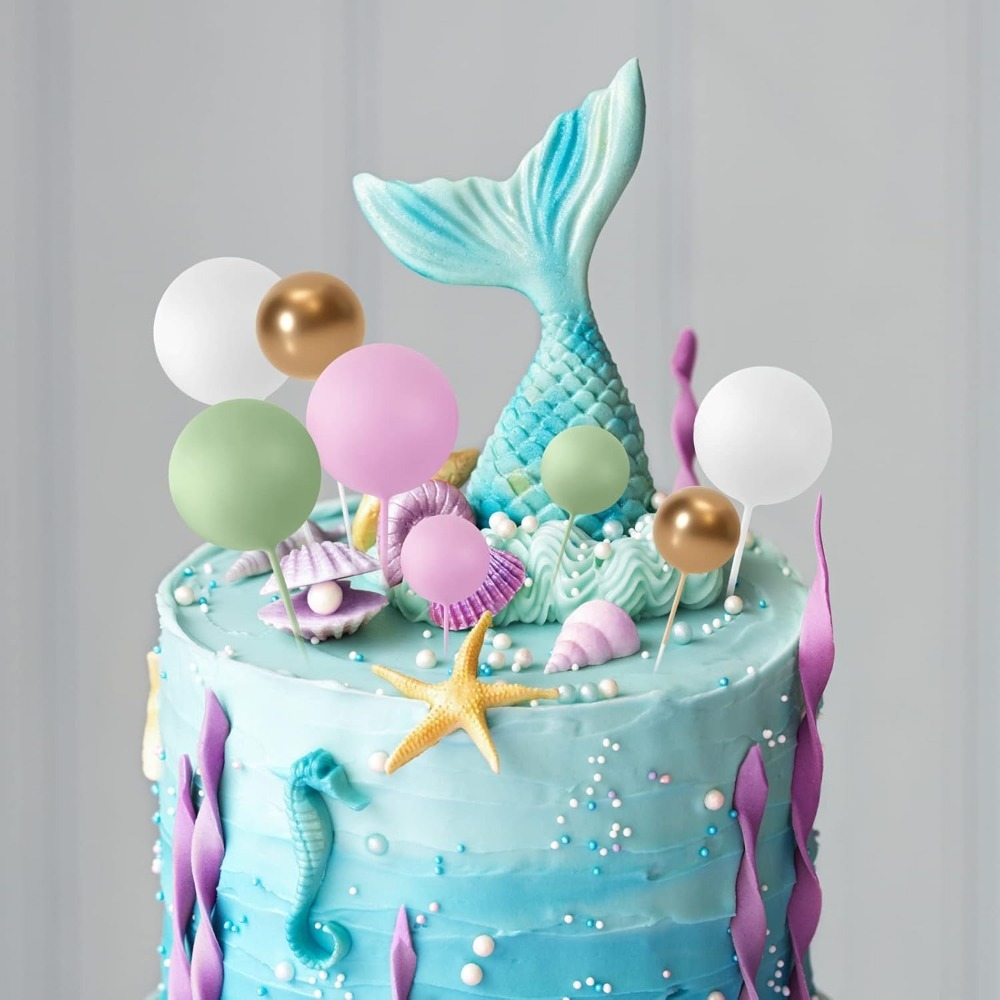 20 buah kue ulang tahun dekora - Gold Foil Flakes ulasan dan harga