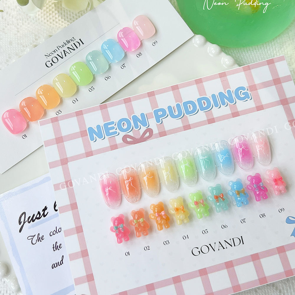 Musim Semi Musim Panas 10 Buah - Resin Glitter Pack ulasan dan harga