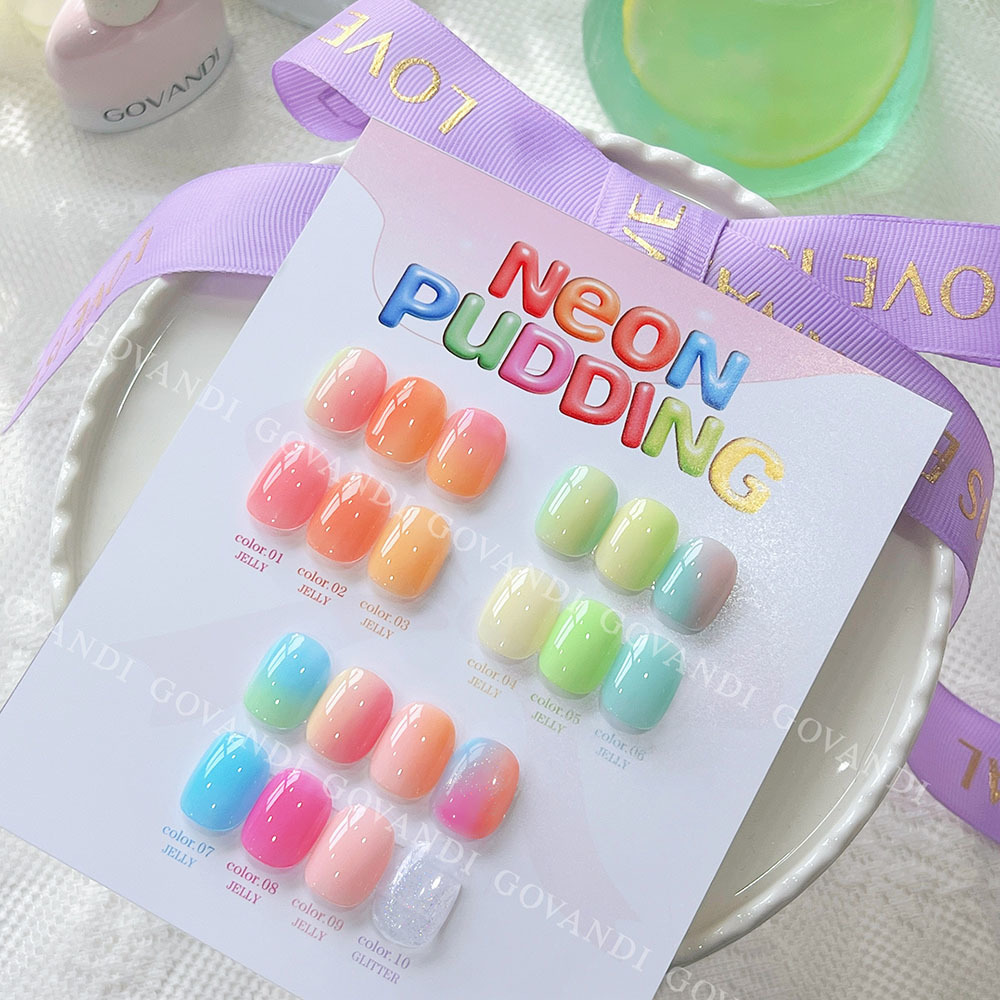 Musim Semi Musim Panas 10 Buah - Resin Glitter Pack ulasan dan harga