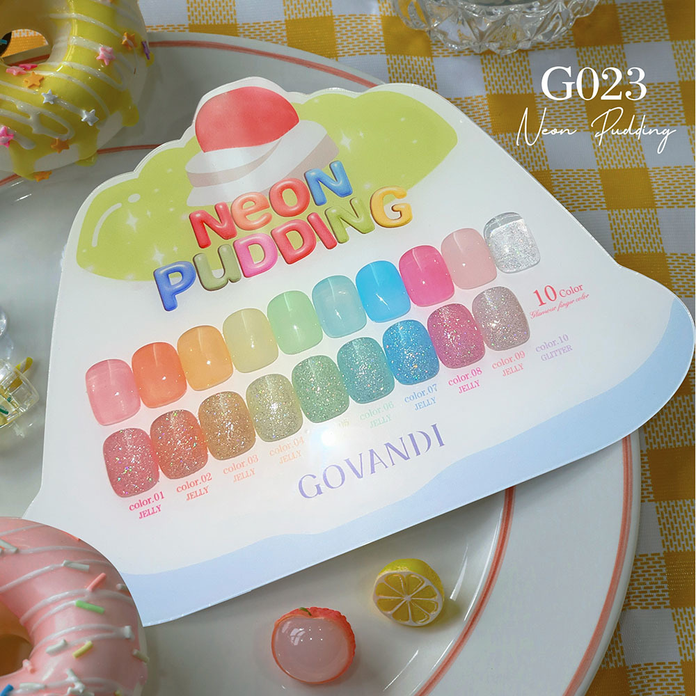Musim Semi Musim Panas 10 Buah - Resin Glitter Pack ulasan dan harga