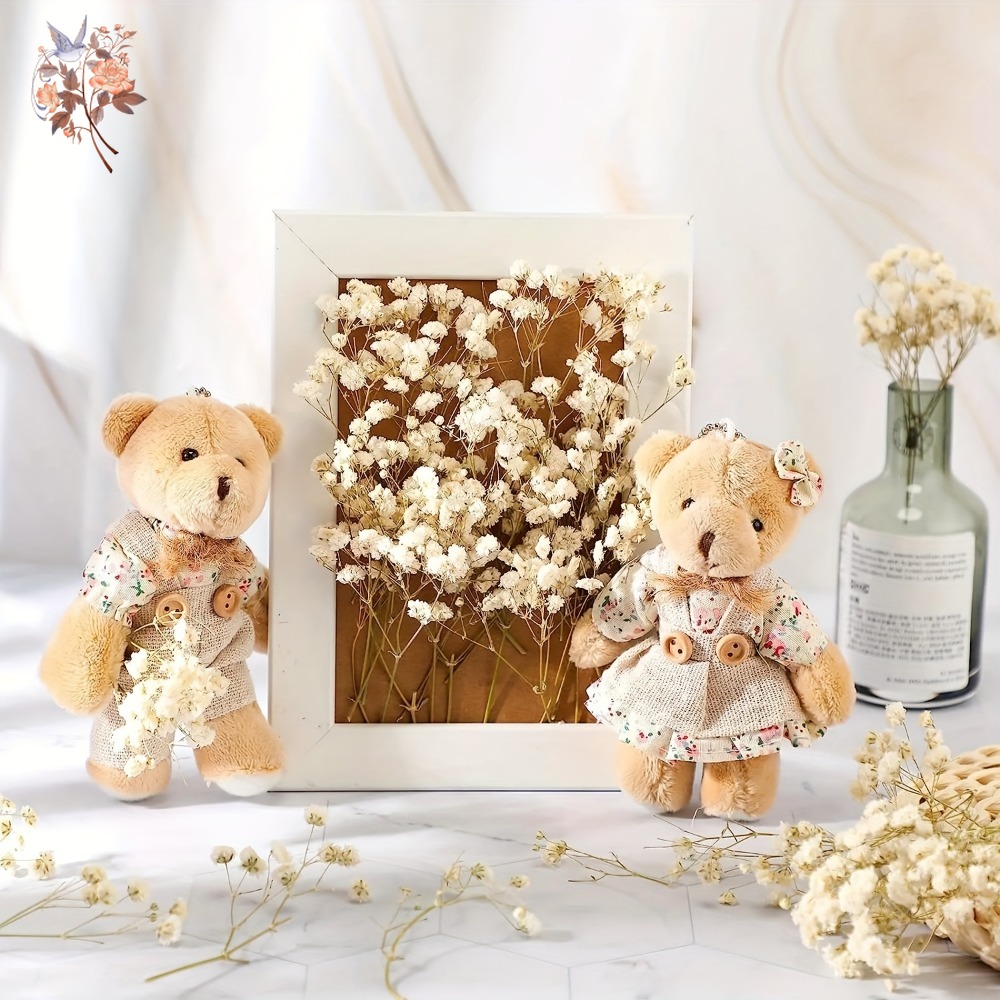 100pcs Bunga Baby's Breath Ker - Resin Craft Ideas ulasan dan harga